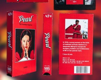 Pearl VHS - Retro Movie Gift - Custom Collectible