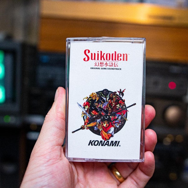 Suikoden 1 Spiel OST auf Kassette