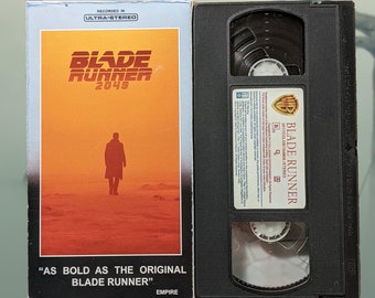 Blade Runner 2049 Custom VHS - Retro Cult Sci Fi Movie Gift - Custom Collectible