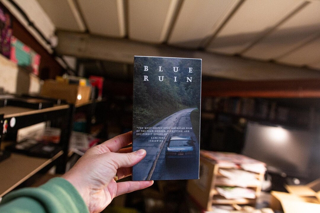 Blue Ruin on VHS Custom Collectible Etsy