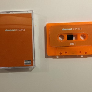 The complete makeover of channel ORANGE bootleg orange vinyl (everything  made by me except the actual disc) : r/FrankOcean