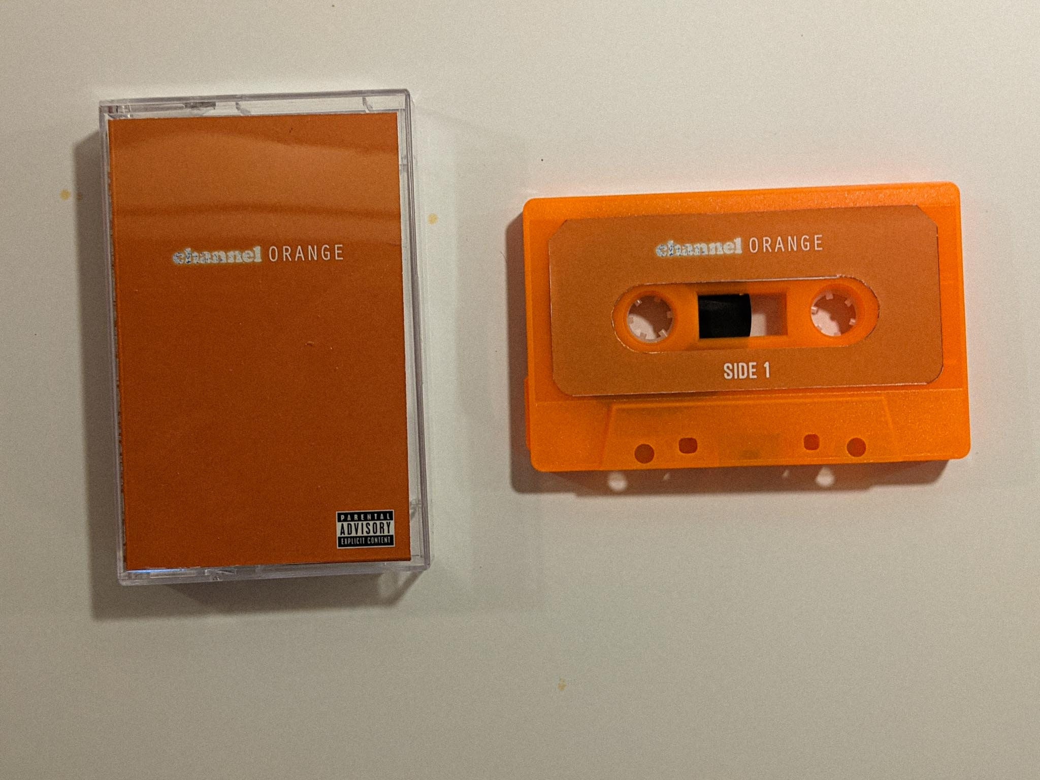 Channel Orange frank Ocean on Cassette 