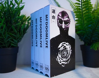 MF DOOM Tsubaki Edition VHS Mixtape - Custom Collectible