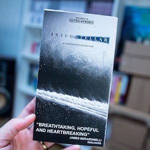 Interstellar on VHS.