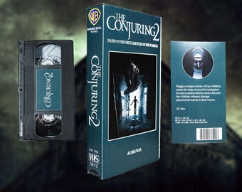 The Conjuring 2 VHS - Retro Horror Movie Gift - Custom Collectible