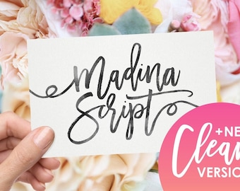 Madina Script - Digital Font, Modern Calligraphy