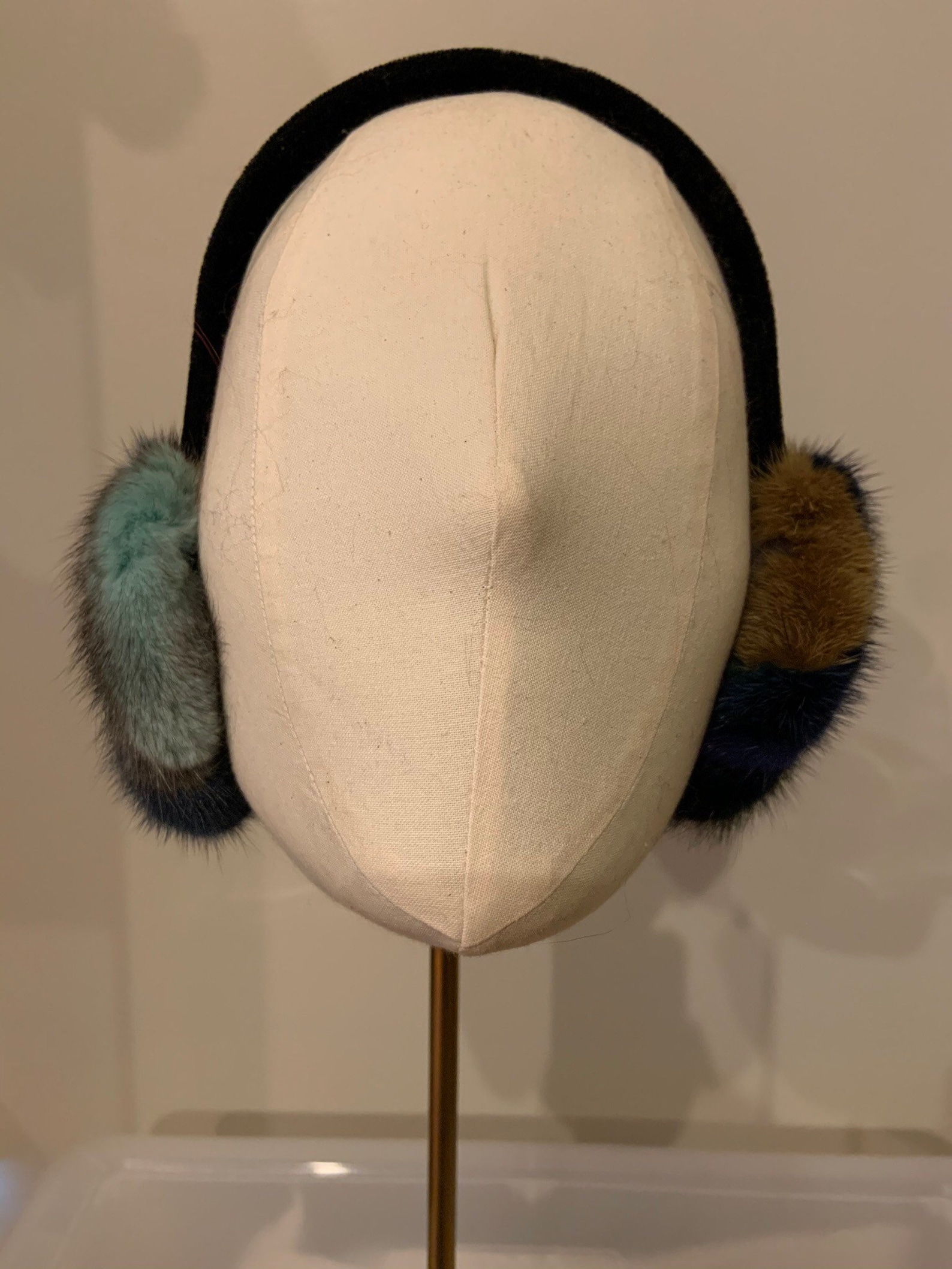 100 Real Mink Fur Earmuffs Etsy