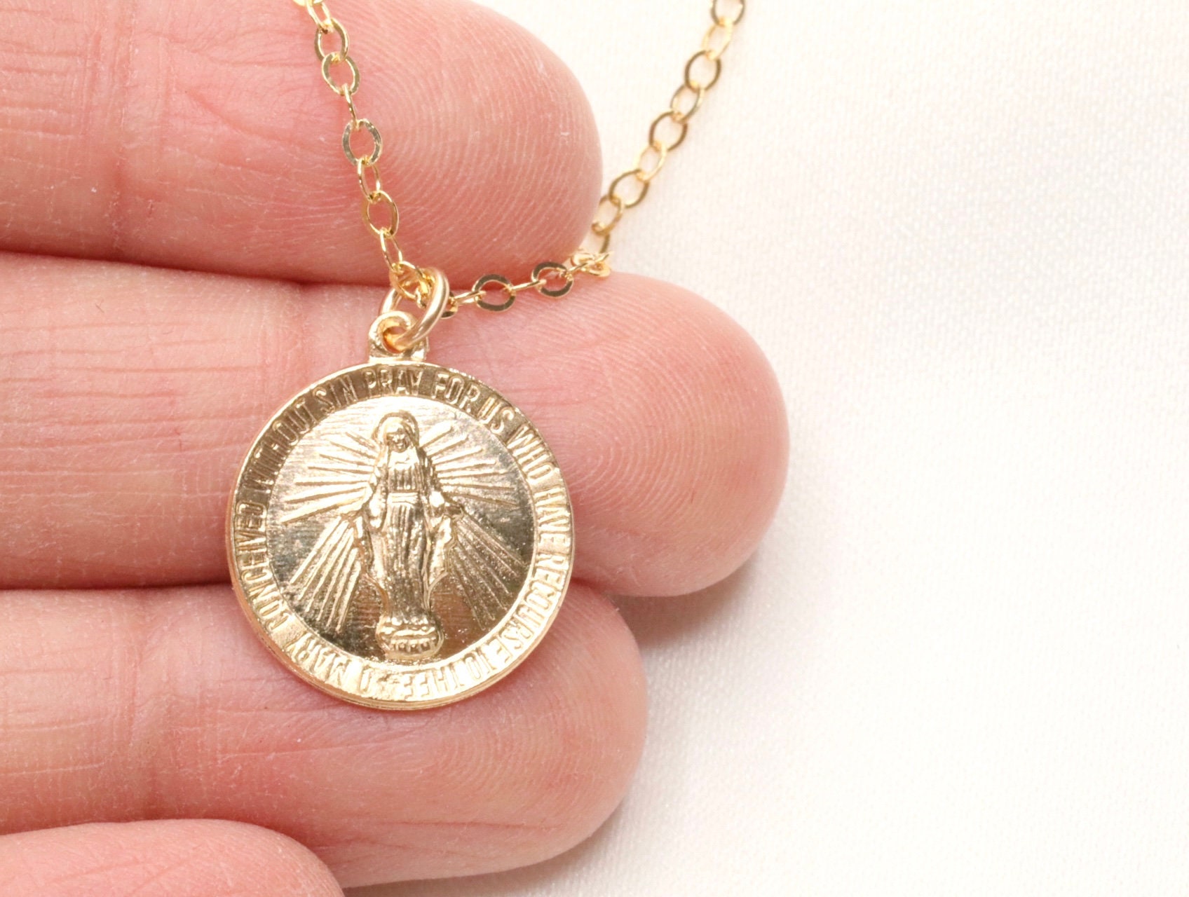 Mary coin necklace Clearance