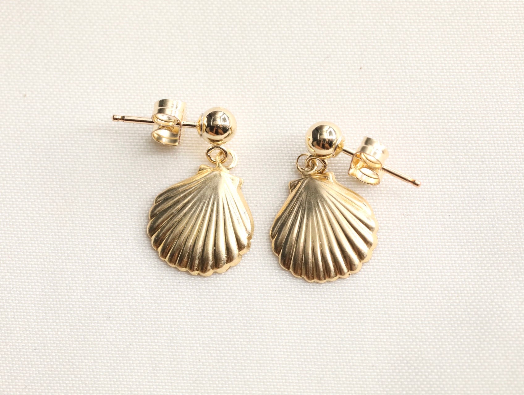 Sea Shell Earrings - Etsy