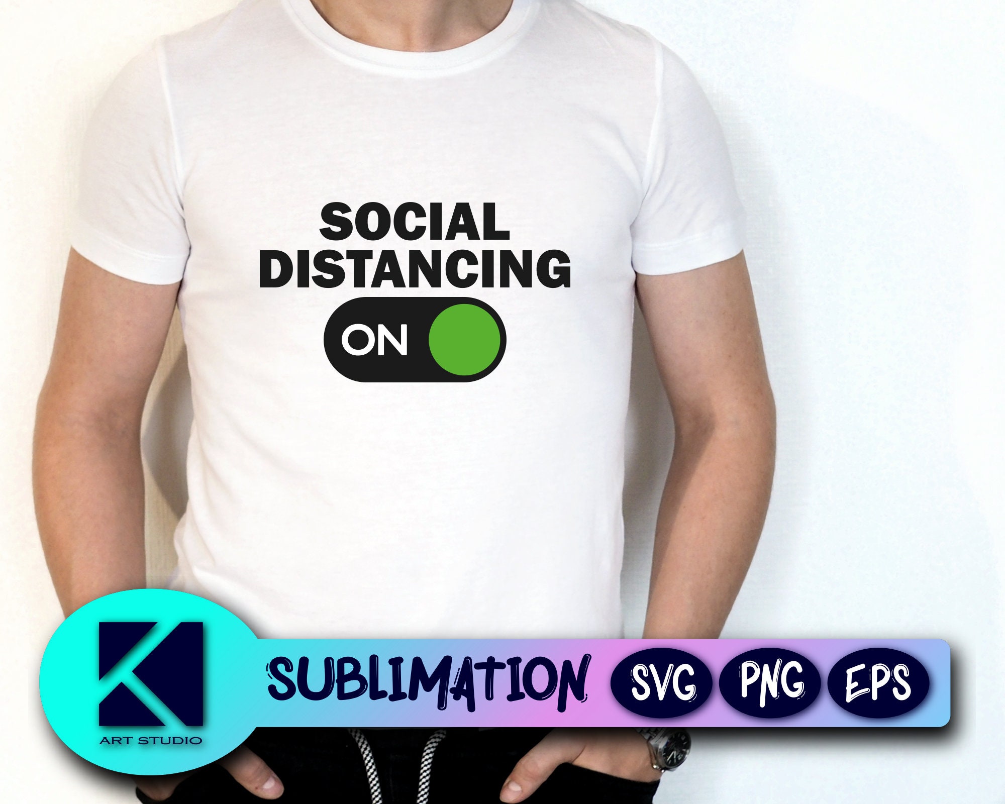 Download Social Distancing Svg Png Files For Sublimation Svg File Etsy