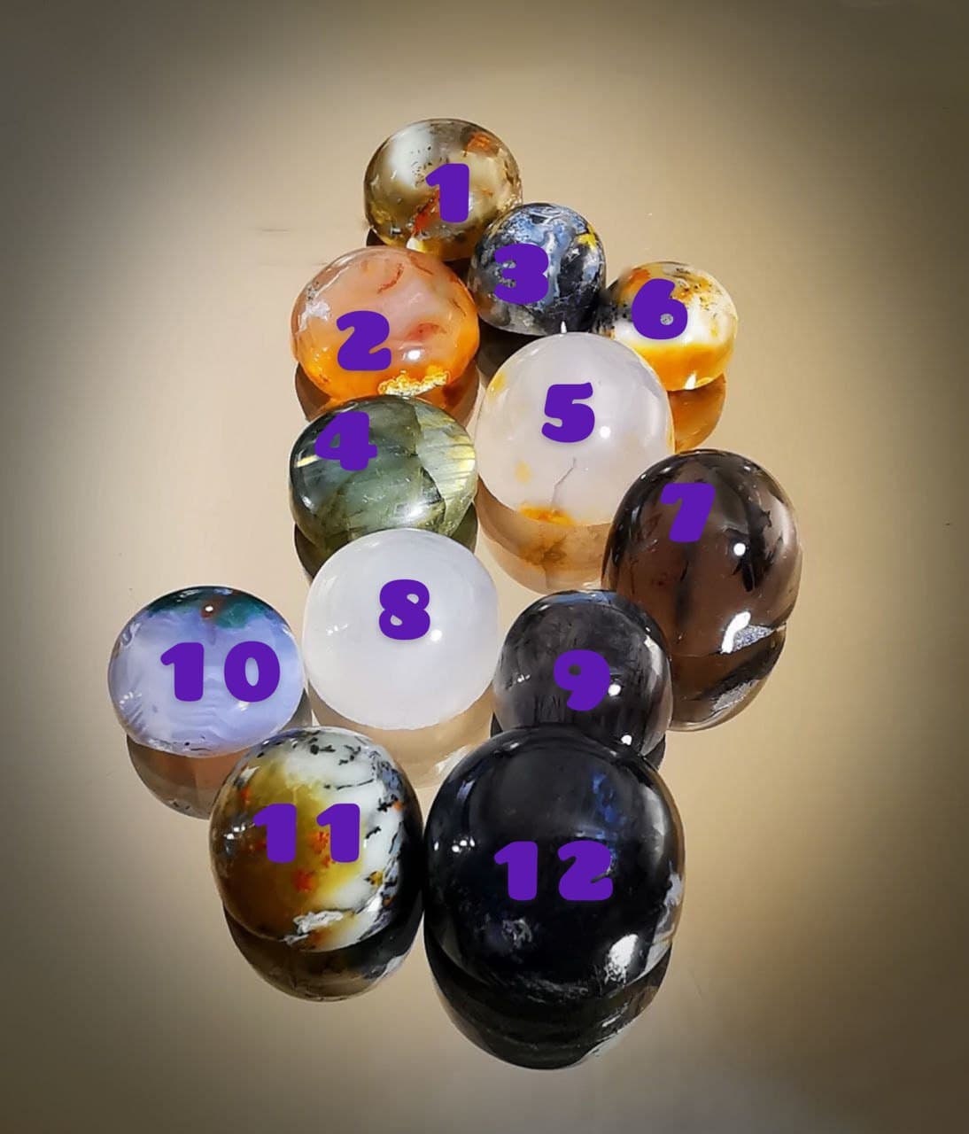 Natural Purple Moss Agate Stone Purple Moss Agate Natural | Etsy