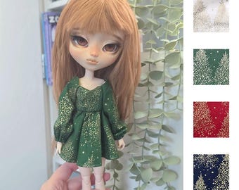 Robe Noël pailleté Pullip