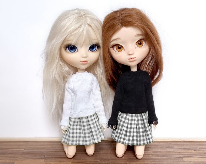 Pullip - Sous-pull blanc dentelle