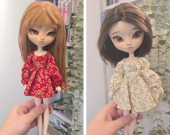 Robe Noël ornements Pullip