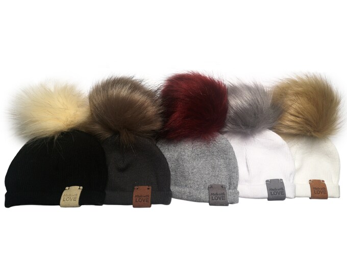 Bonnet Pompon - Poupées