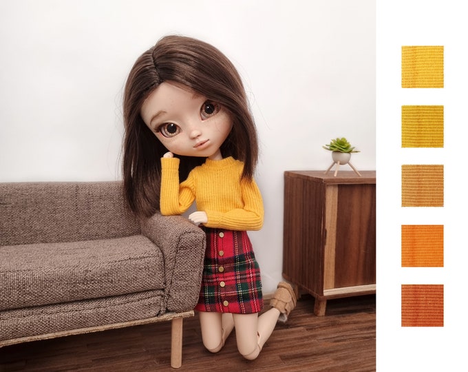 Sous-pull Oranges et Jaunes - Pullip