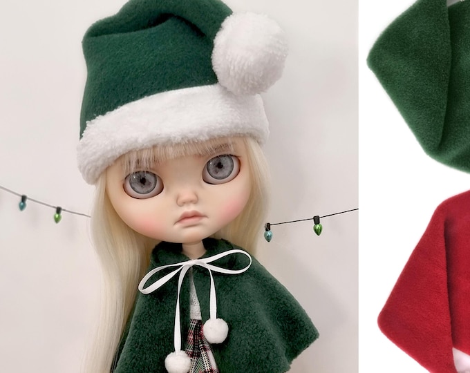 Bonnet Père Noël Blythe/Pullip