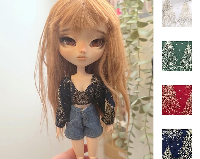 Bustier Noël pailleté Pullip