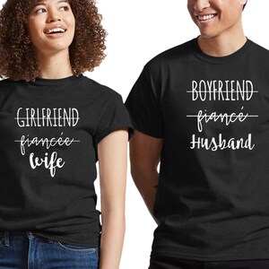 Marido Esposa pareja Unisex Tshirt Sudadera Sudadera con capucha