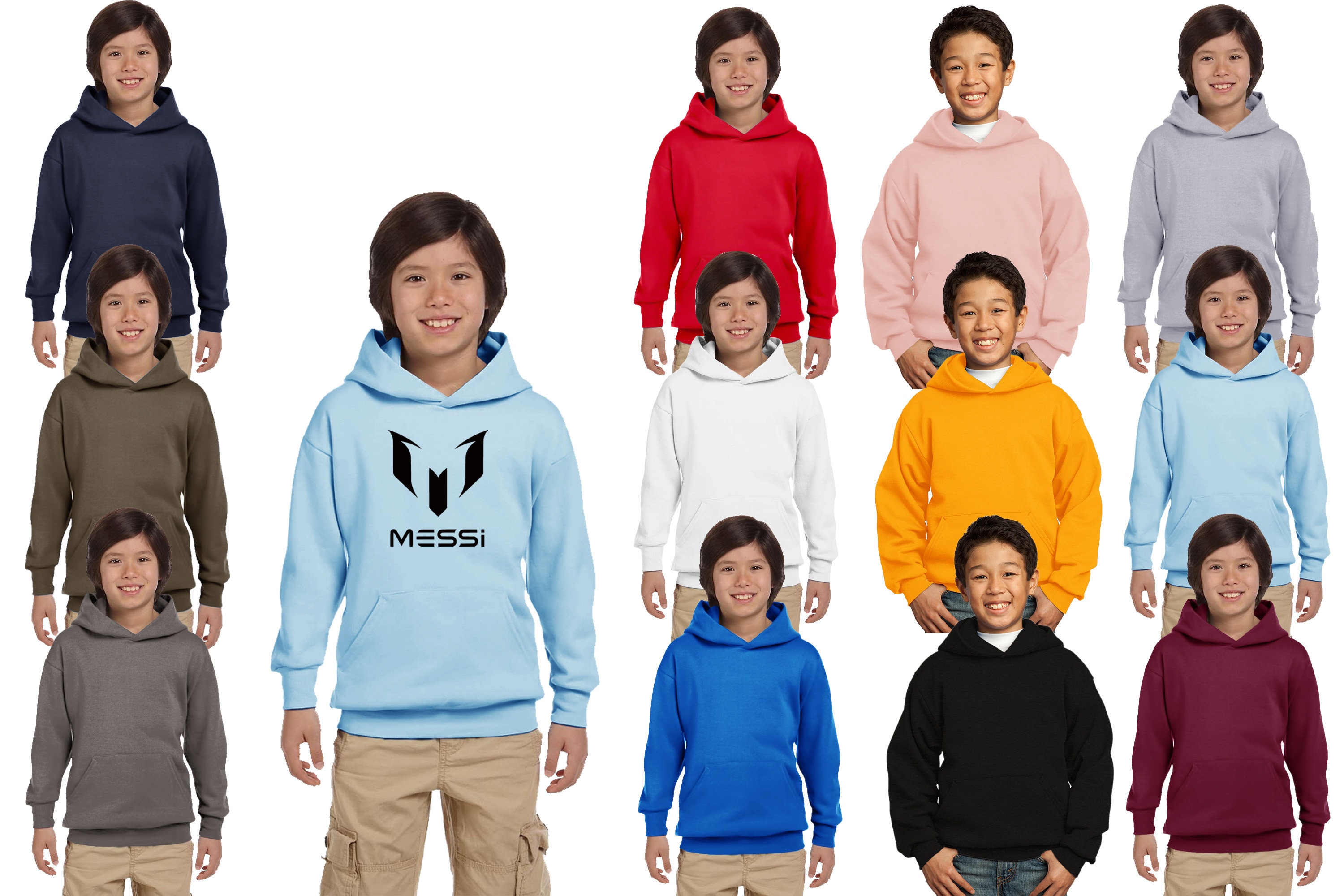 Messi Kids Unisex Sweatshirt Hoodie - Etsy