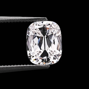 1.09 CT, 6.96 X 5.50 MM | IGI Certified Lab Grown Diamond | Old Mine Cushion Cut Diamond | Lab Created Diamond | Unique Cut Diamond COM0122