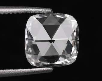 0.67 CT, 6.1 MM | Cushion Cut Diamond | Lab Grown Diamond | Fancy Diamond | Lab Diamond | Unique Cut Diamond For Engagement Ring | OM820714