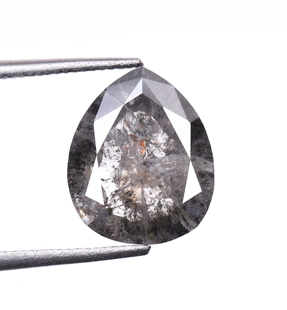 Buy CT, X MM Salt and Pepper Pear Cut Diamond