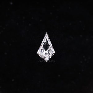 0.80 CT | Lab Grown Diamond | Kite Cut Diamond | Unique Cut Diamond | VS1 Diamond | Lab Diamond For Wedding Ring & Engagement Ring | MB0011