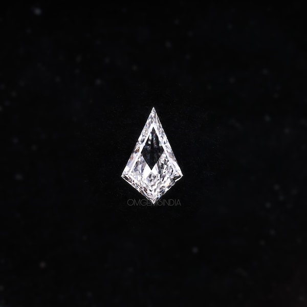 0.80 CT | Lab Grown Diamond | Kite Cut Diamond | Unique Cut Diamond | VS1 Diamond | Lab Diamond For Wedding Ring & Engagement Ring | MB0011