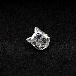 0.70 CT Lab Grown Diamond | Cat Face Diamond | Unique Cut Diamond | HPHT Diamond | Lab Diamond For Engagement Ring