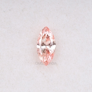 2,00 CT / Diamante rosa / Diamante marchesa / Diamante coltivato in laboratorio / Diamante sciolto fantasia per coppie di orecchini, Anello anniversario, Regalo fede nuziale