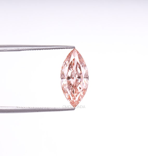 0.98ct Ready to Ship Geneva 14kt Rose Gold Pink Sapphire Diamond Marquise  Cushion Cluster Ring