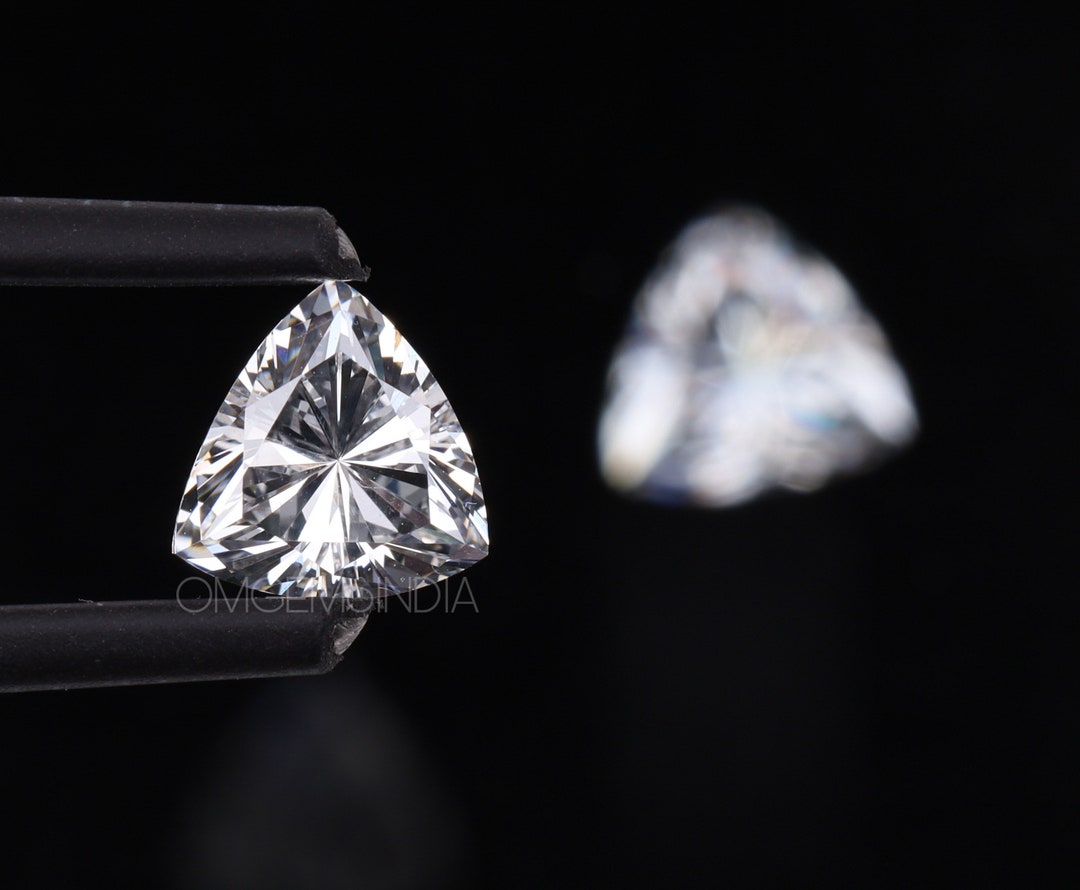 3.00 CT, 8.6 MM | Trillion Cut Diamond Pair | Lab Grown Diamond ...