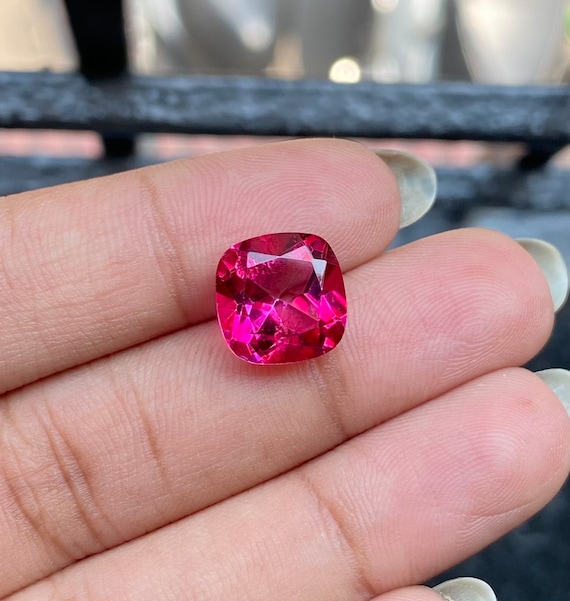 Paolo Costagli - Platinum Pink Topaz Diamond Ring