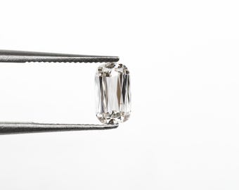 0.51 CT, 6.14 X 3.66 MM | Lab Grown Diamond | Lab Created Diamond | Criss Cross Cut Diamond | Ashoka Criss Cut Diamond For Pendant | OH0319