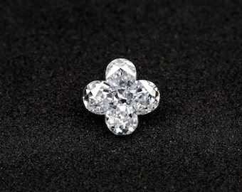 0.68 CT, 6.0 MM | Lab Grown Diamond | Lily Cut Diamond | Floral Diamond | Unique Cut Diamond | Lab Diamond For Engagement Ring | OM2879