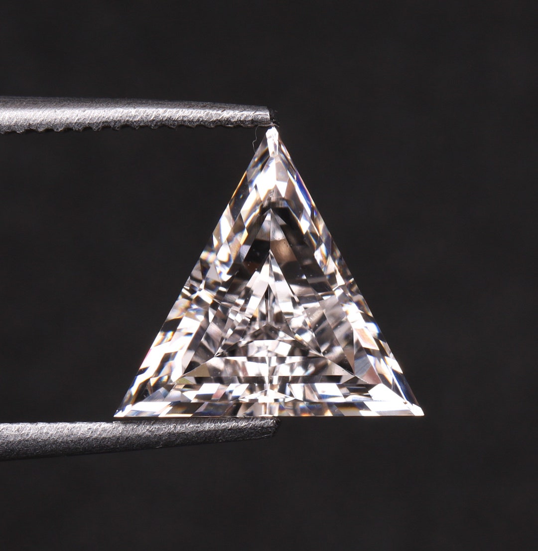 1.36 CT, 8.2 X 7.7 MM | Triangle Cut Diamond | Lab Grown Diamond ...