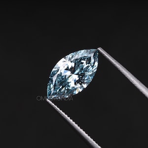 1.75 CT | Blue Diamond | Marquise Diamond | Fancy Color Diamond | Loose Diamonds For Wedding Ring, Anniversary Ring, Pendant, Earring Pairs