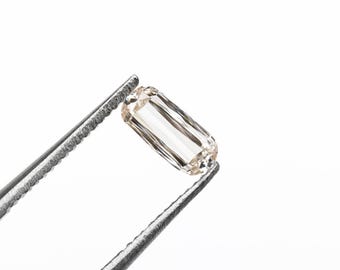 0.19 CT, 5.38 X 2.44 MM | Lab Grown Diamond | Lab Created Diamond | Criss Cross Cut Diamond | Ashoka Criss Cut Diamond For Pendant | OH0301