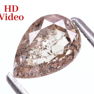 1.22 CT, 8.0 X 5.4 MM | Natural Fancy Color Diamond | Pear Cut Diamond | Natural Loose Diamond For Engagement Ring & Wedding Ring | OM1318