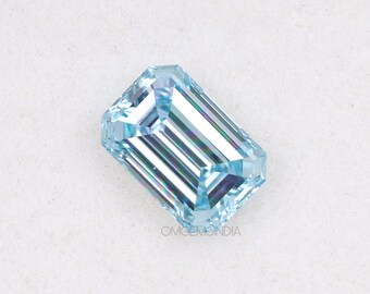 大粒エメラルドカット5.0ct ラボダイヤモンド 5.0カラットのエメラルドカットのラボグロウンダイヤモンド