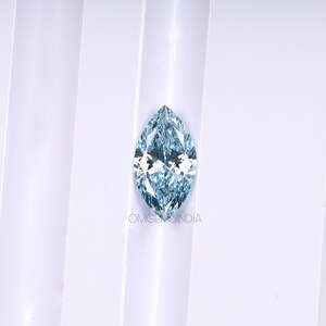 2.00 CT | Blue Diamond | Marquise Diamond | Fancy Color Diamond | Loose Diamonds For Wedding Ring, Anniversary Ring, Pendant, Earring Pairs