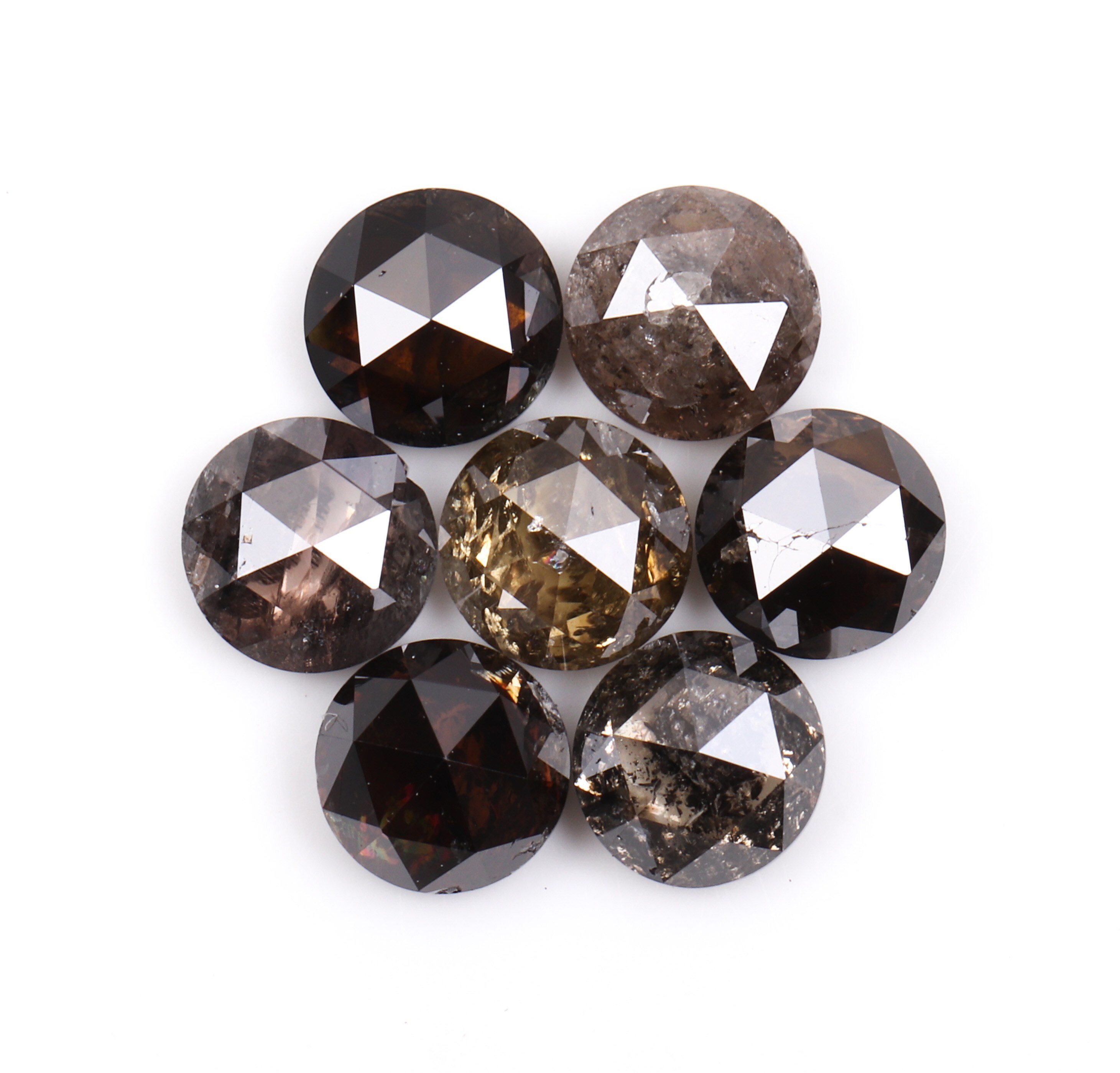 Round Lab Grown Black Diamonds For Engagement Rings — New