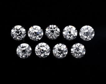 Old European Round Cut Lab Loose Diamond, Vintage Style Old Cut Custom Ring, Lab Made Diamond For Personalized Gift, 3.72 TCW Diamond Loose