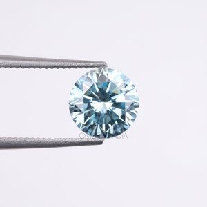 1.50 CT | Blue Diamond | Round Brilliant Cut Diamond | Fancy Color Diamond | Loose Diamonds For Wedding Ring, Anniversary Ring, Pendant
