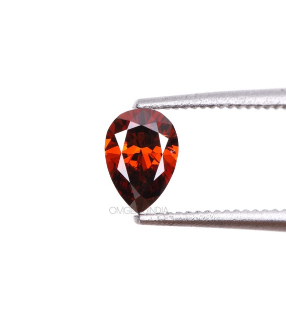 Buy CT Red Diamond Pear Diamond Lab Grown Diamond