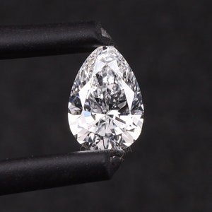 0.96 CT | Pear Cut Diamond | Lab Grown Diamond | Antique Cut Diamond | Unique Cut Diamond For Diamond Ring, Earring Pairs, Pendant