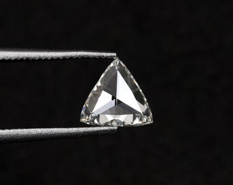 0.52 CT, 6.0 MM | VVS Clarity, G-H Color | Clear Transparent Diamond | Trillion Cut Diamond | Natural Loose Earth Mined Diamond | OA00015