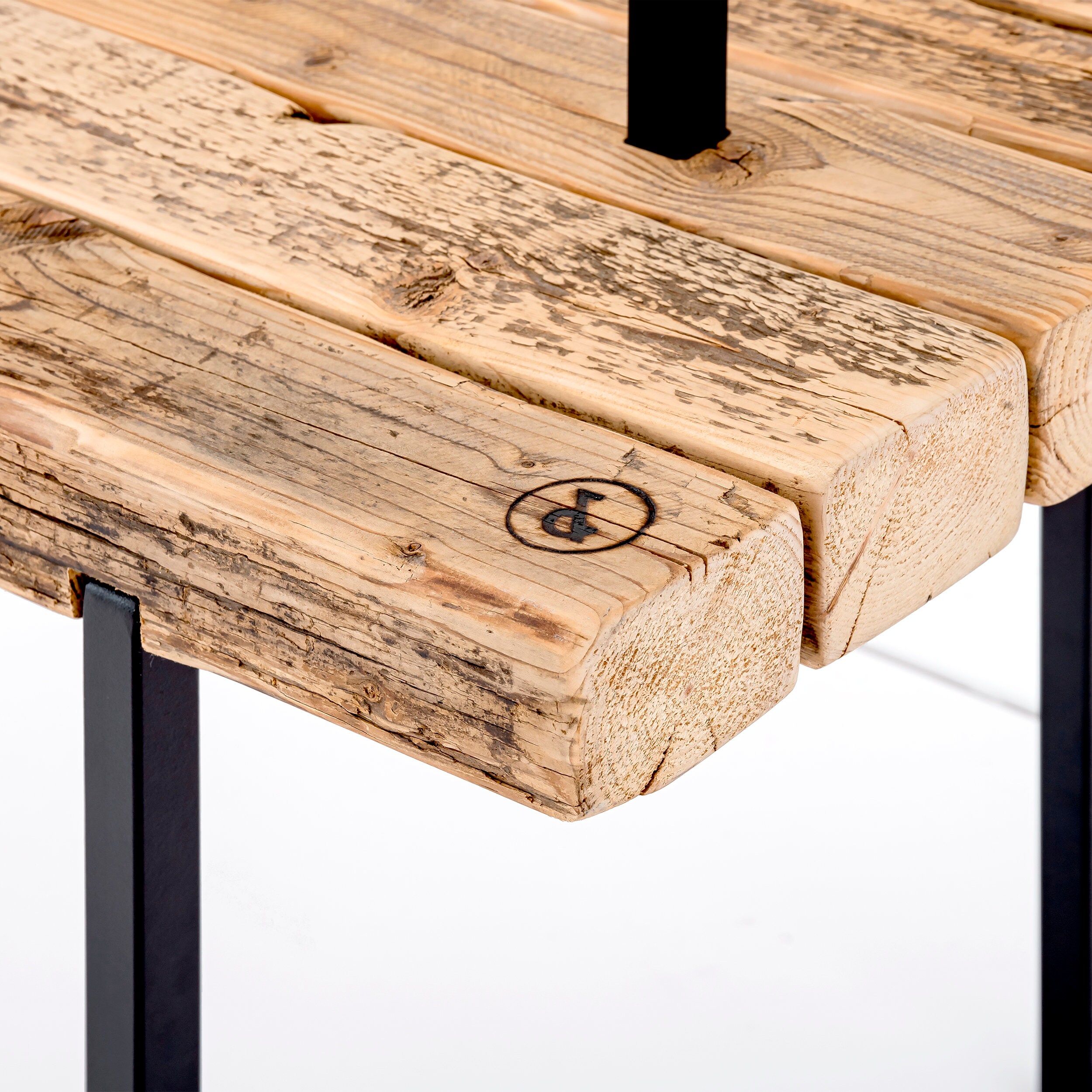 Small Coat Rack Made of Reclaimed Wood With Practical Bench - Etsy