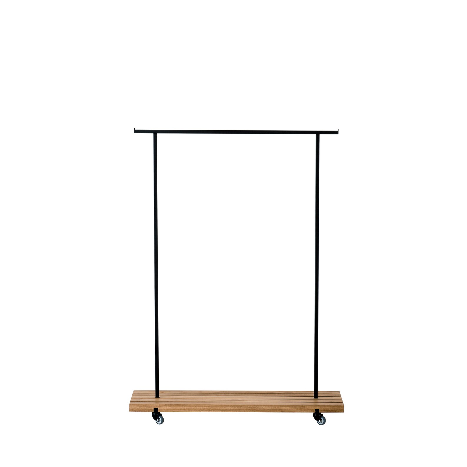 Clothes Rack Made of Oak Wood and Black Powder-coated Metal - Etsy